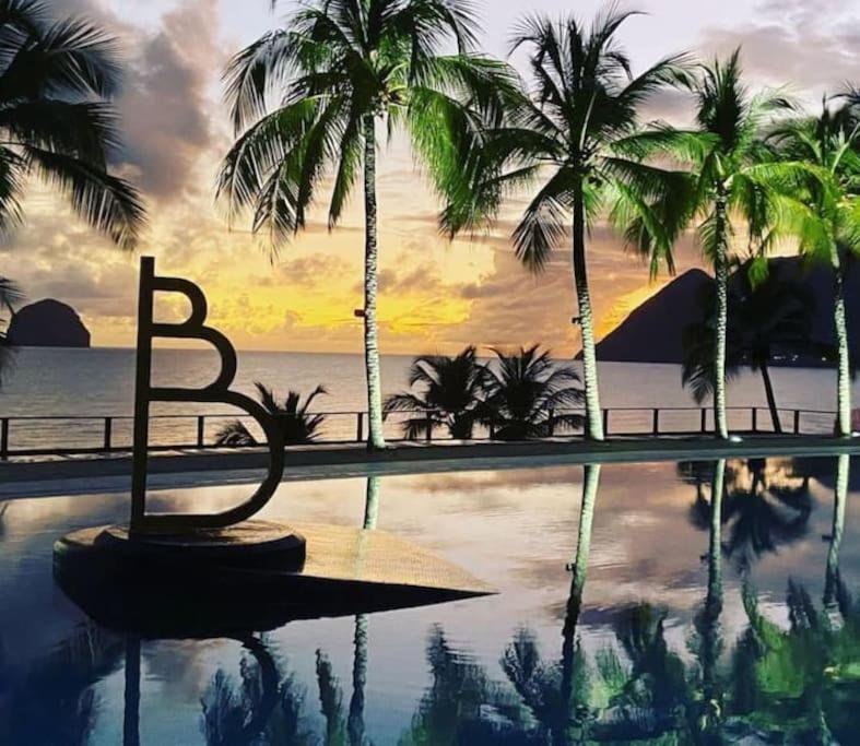 Appartement Terrasse Vue Mer Et Piscine Le Diamant Exterior foto