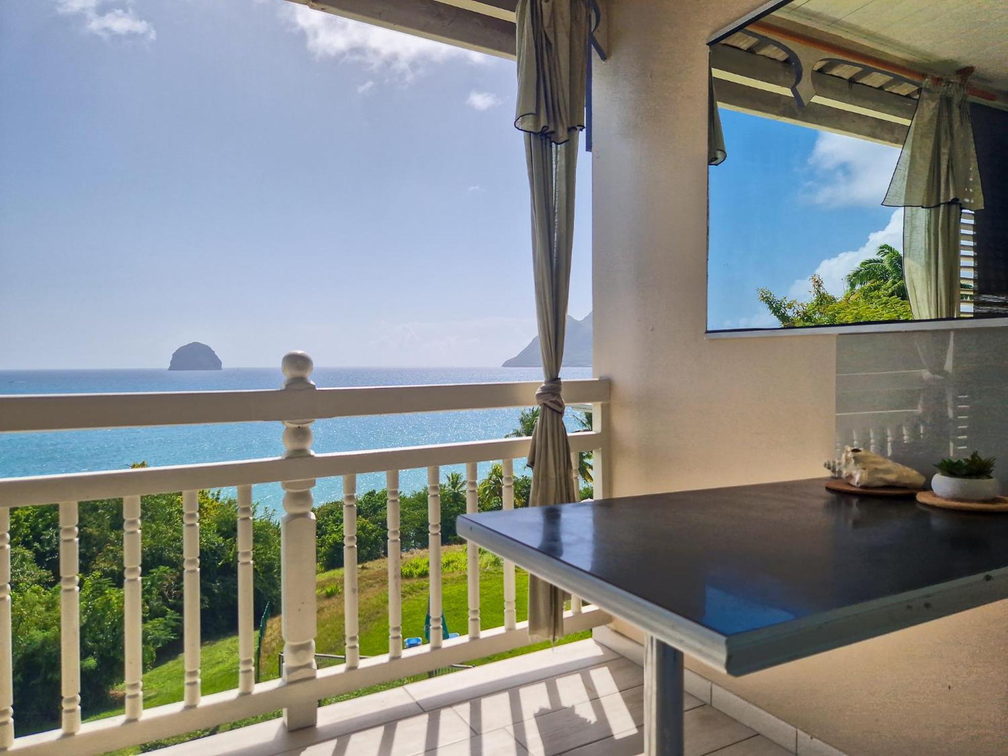 Appartement Terrasse Vue Mer Et Piscine Le Diamant Exterior foto