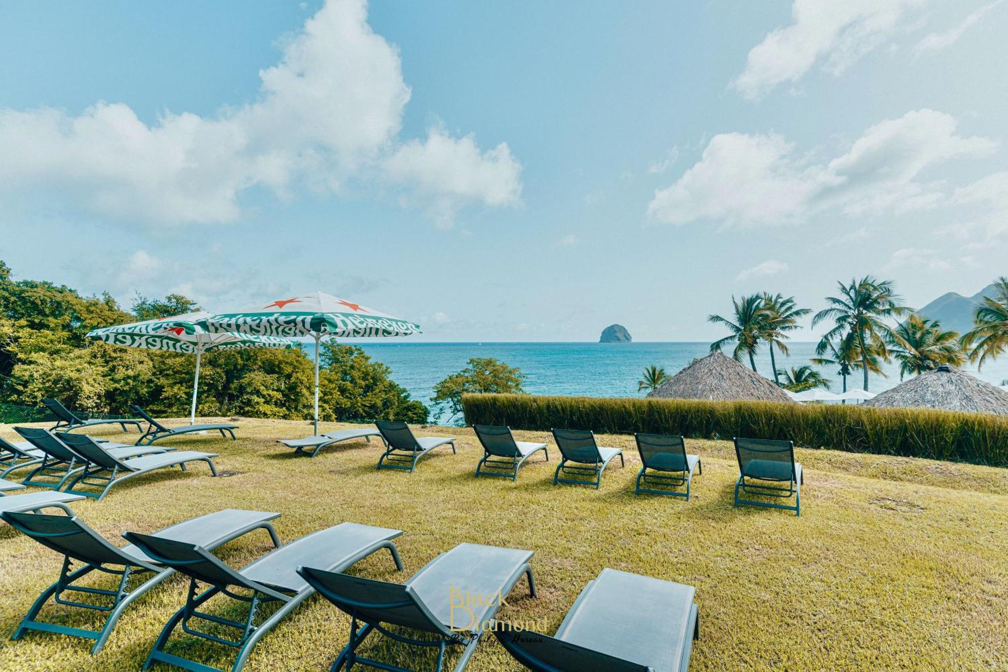 Appartement Terrasse Vue Mer Et Piscine Le Diamant Exterior foto